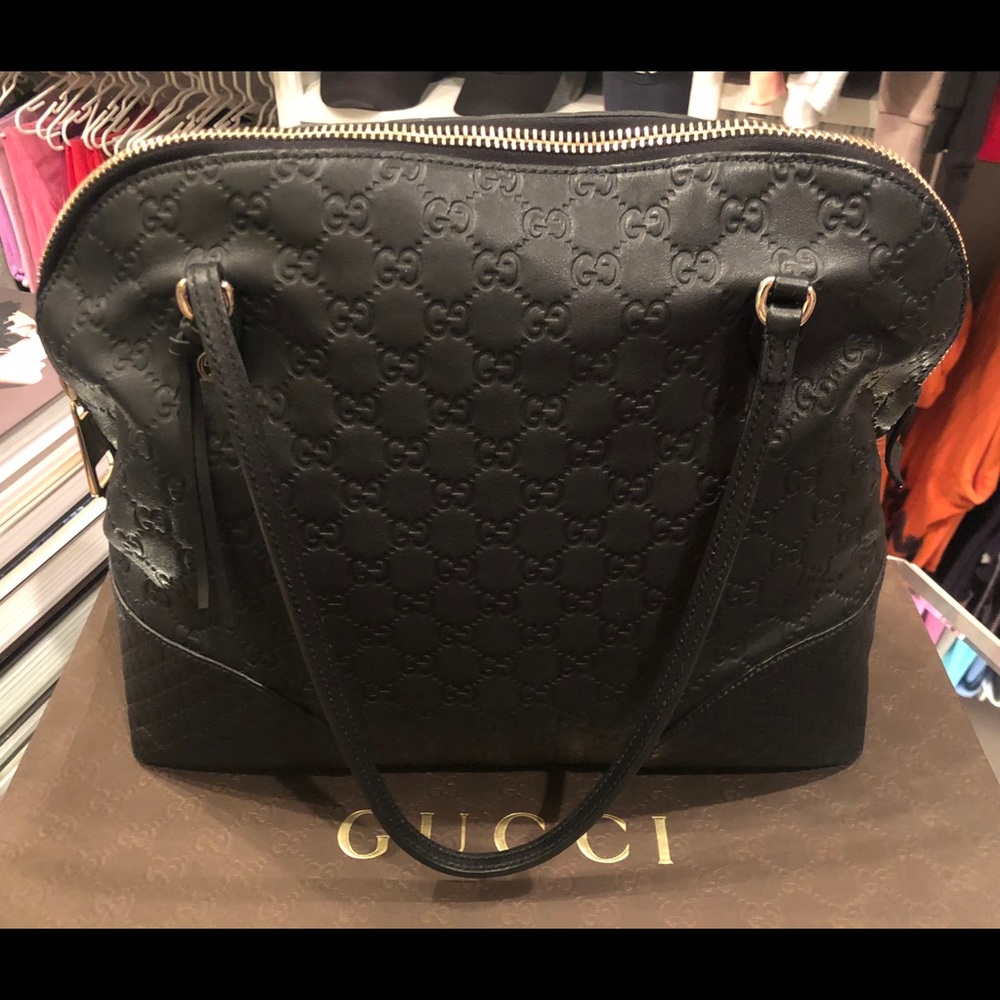 Gucci Guccissima Leather Handbag